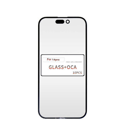 Αγορά Προσαρμοσμένο κινητό τηλέφωνο μπροστινό OCA γυάλινο πλαίσιο για το iPhone 14 Pro online manufacture