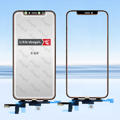 Εμπορευματική LCD οθόνη Iphone X Digitizer Αντικατάσταση μπροστινού γυαλιού